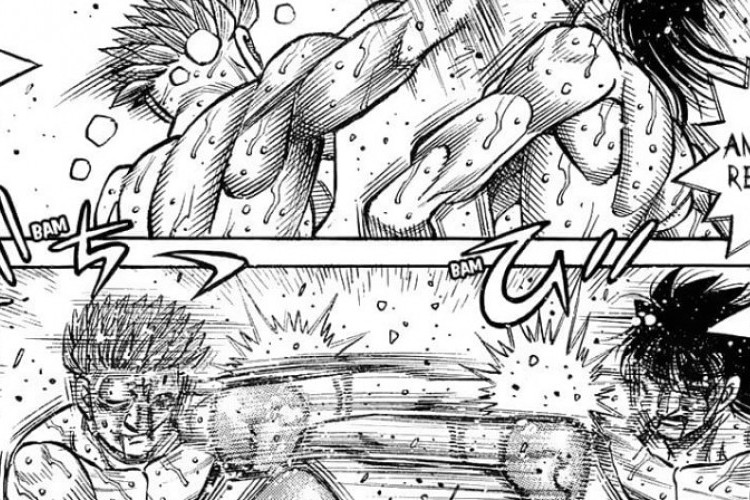 Manga Hajime no Ippo Chapitre 1480 VF Scans, Motivation pour gagner le match !