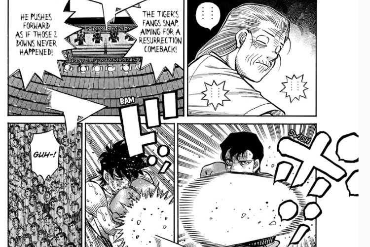Spoilers du Lire le Manga Hajime no Ippo Chapitre 1503  Scan VF, Attaque dans le ring festif