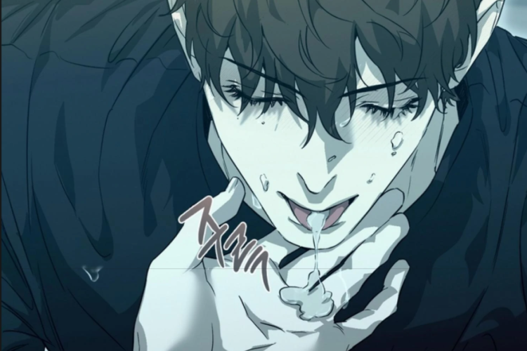 Spoiler Manhwa BL Nerd Project Chapter 44 Bahasa Indonesia, Pertempuran Panas Luke dan Andrew