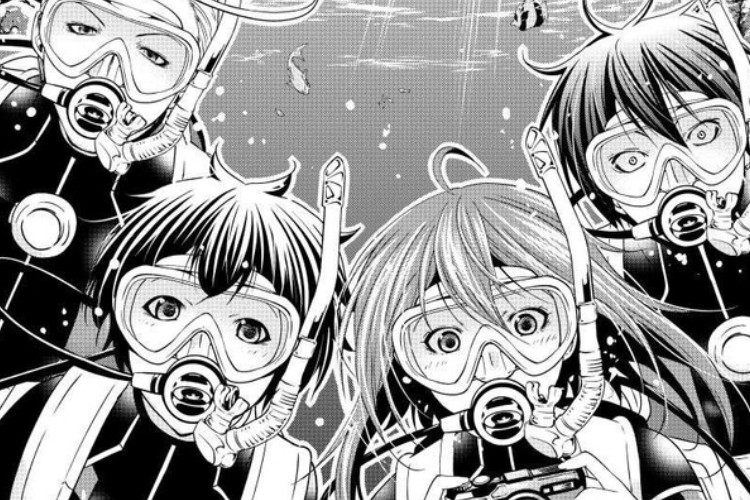 Leitura do Manga Grand Blue Capítulo 107 PT BR Yoshioka Proporciona A Kitahara Uma Vida Universitária Gloriosa.