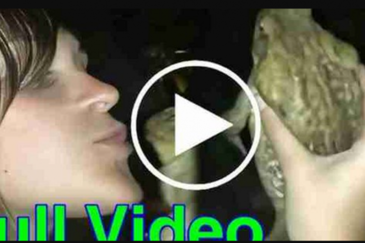 La Vidéo One Girl One Frog Devient Virale Sur Twitter, Virale Et Controversée Sur Internet !