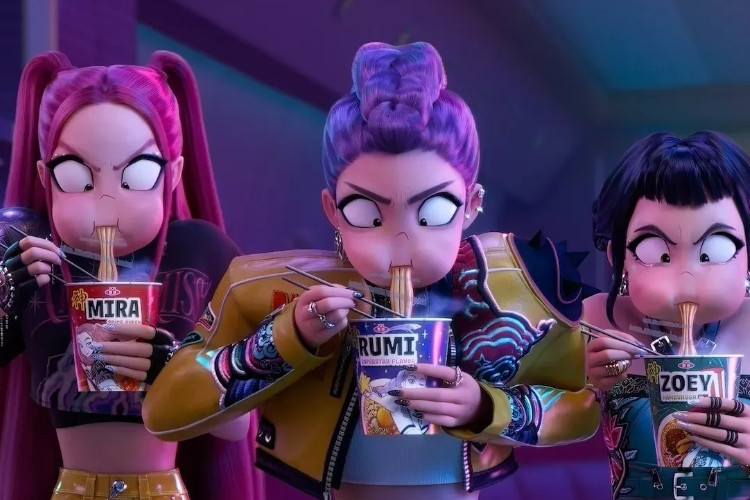 Nonton Film Animasi Kpop Demon Hunters (2025) Sub Indo 1080p Kehidupan Rahasia Idol Kpop yang Jadi Pemburu Iblis
