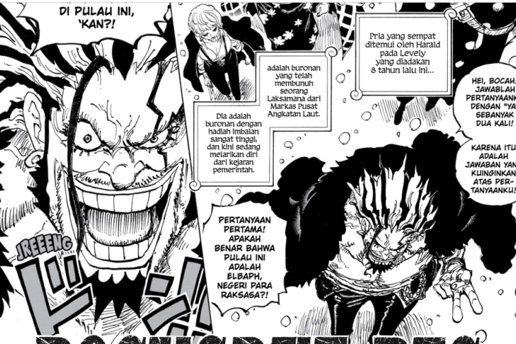 Spoilers Update! Lire le Manga One Piece Chapitre 1155: Rencontre entre Rocks D Xebec et Imu