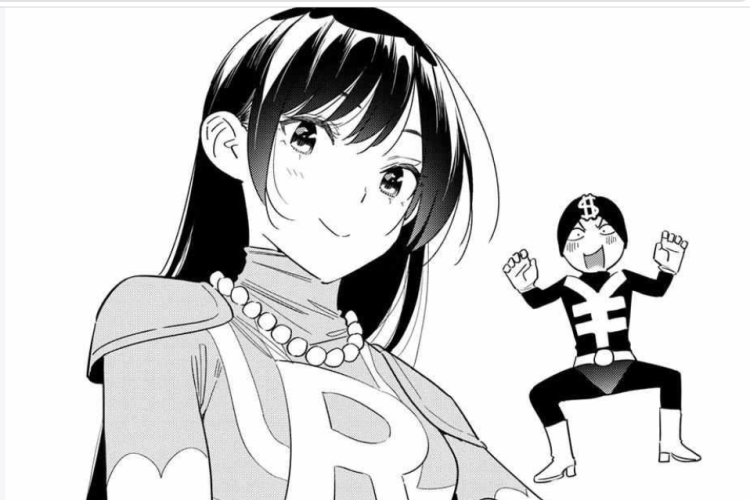 Spoilers le Manga Kanojo, Okarishimasu Chapitre 398 Scan VF, La rencontre entre Chizuru et Kazuya
