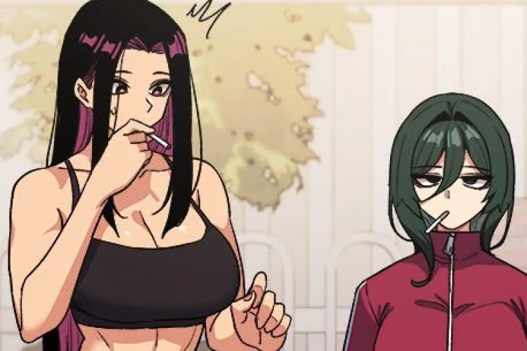 Lien du Manhwa Someone Stop Her! (Stop Smoking) Chapitre 50 VF Scan, Yoonda est toujours perplexe avec son jouet