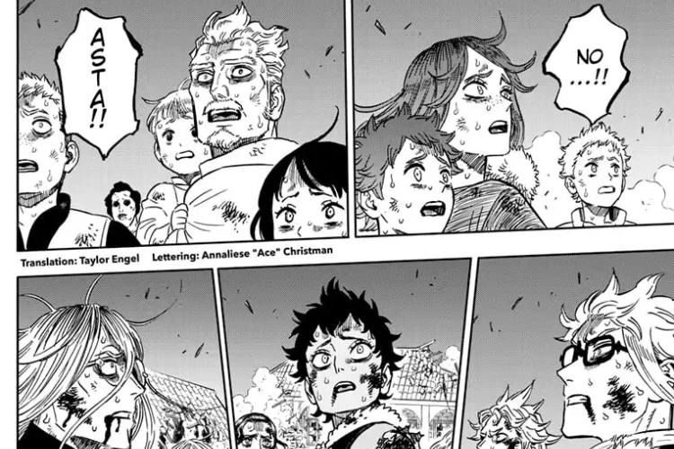 Update RAW Manga Black Clover Chapitre 381 en Français, La terrible résistance d'Asta