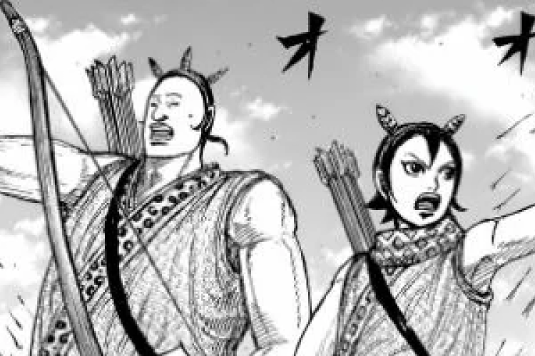 Lire le Manga Kingdom Chapitre 859 en VF Scan, Riboku est plein d'énergie pour combattre l'ennemi