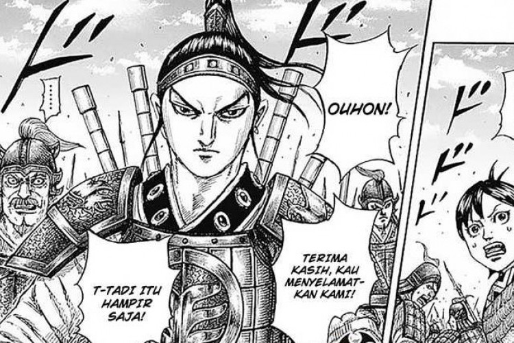 Serang! Link Baca Manga Kingdom Chapter 779 Bahasa Indonesia, Dragon Fang Menyerbu Houken!