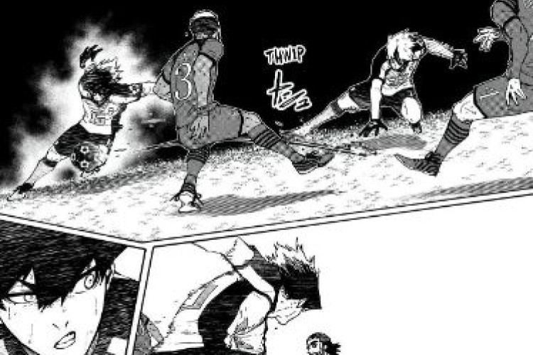 Lien du Blue Lock Manga Chapitre 346 FR VF Scan, Isagi qui n'abandonne jamais