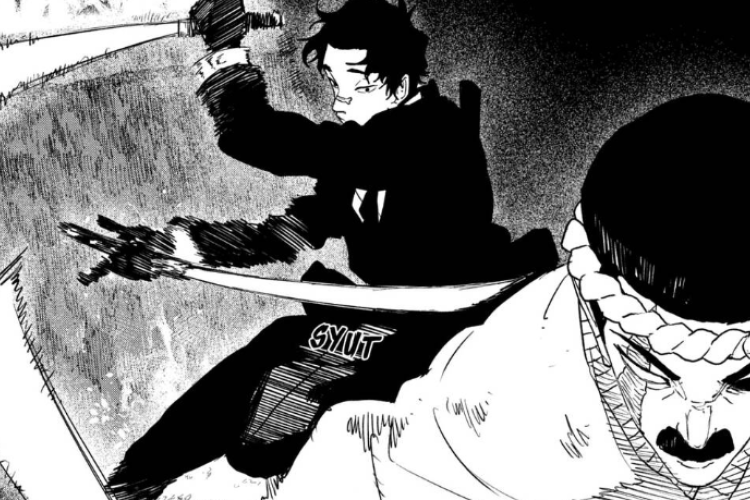 Chihiro Parvient à Vaincre Kyora Sazanami, Scénario Divulgué Kagurabachi Chapitre 130 en Scan VF FR