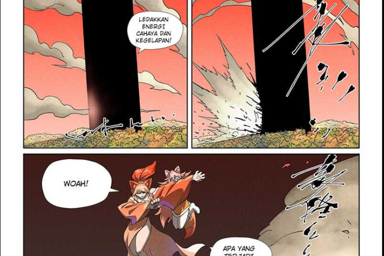 Baca Manhua Tales of Demons and Gods Chapter 499 Bahasa Indonesia, Sang Musuh Tak Terhindarkan