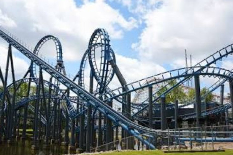 Pasajeros Quedan Atrapados en la Montaña Rusa Goliath Tras una Tragedia en Six Flags Over Georgia