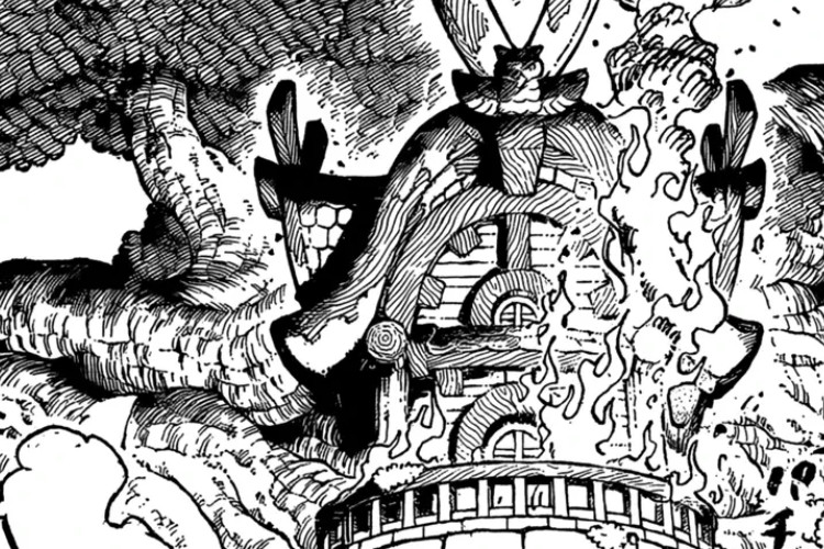 Lire One Piece Chapitre 1150 VF Scan Le Gouvernement Révèle Que Mariejois Est Actuellement En Feu En Raison D'une Attaque
