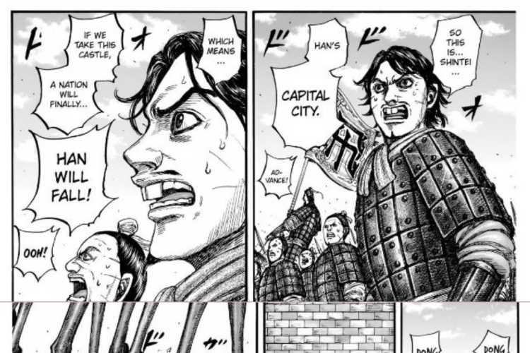 Link Baca Manga Kingdom Chapter 838 Bahasa Indonesia, Shin Siap Pimpin Perang Baru!