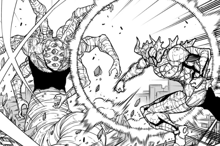 Lien du Manga 8Kaijuu (Kaiju No. 8) Chapitre 126 VF Scan, La Bataille Des Monstres