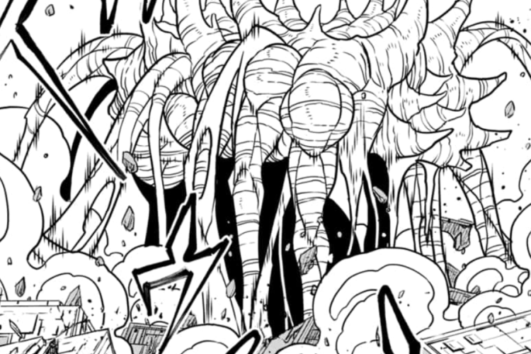RAW Baca Manga 8Kaijuu (Kaiju No. 8) Chapter 129 Bahasa Indonesia, Pukulan yang Membuat Inti Monster Hancur