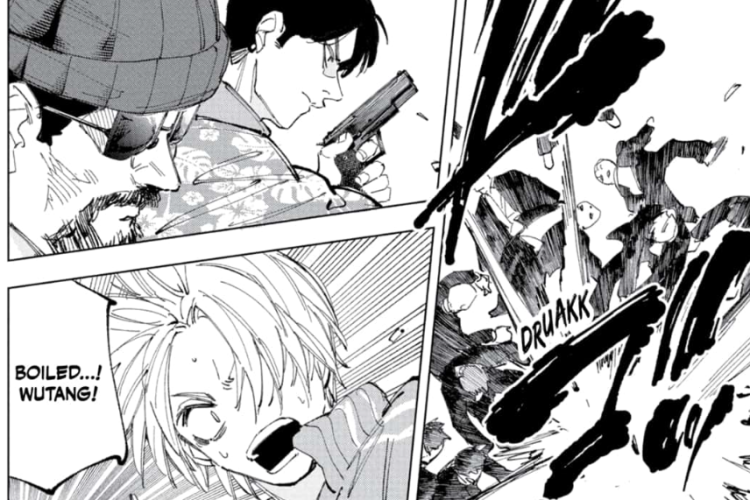 Lien Lecture de Manga Sakamoto Days Chapitre 241 en Français, L'attaque terrifiante de Wutang