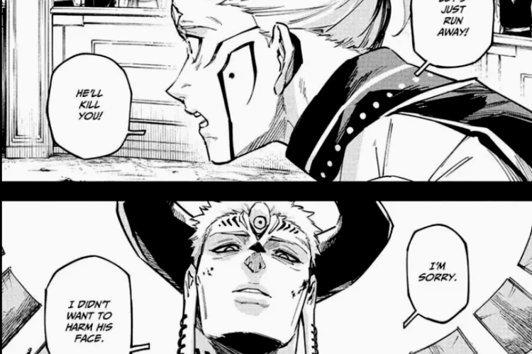 Spoiler du Manga Jujutsu Kaisen: Mojuro Chapitre 15 en Français, Tensions de la résistance alien