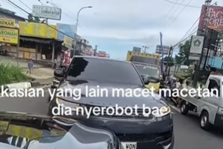 Siapa Pemilik Mobil Range Rover Plat B 1 WON ? Viral Dikawal Polisi Karena Melawan Arus di Jalur Puncak Bogor