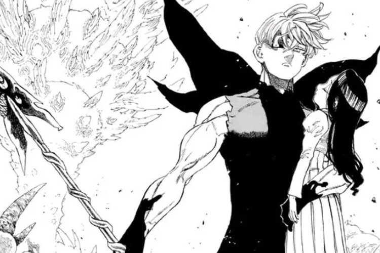 Aperçu le Manga Mokushiroku no Yonkishi du Chapitre 251 en Scan VF FR, Tristan est rongé par le doute
