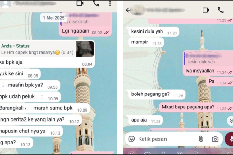 Isi Chat Mesum Guru ke Muridnya di SMP Cirebon Viral, Ramai Tuai Kontroversi Netizen!