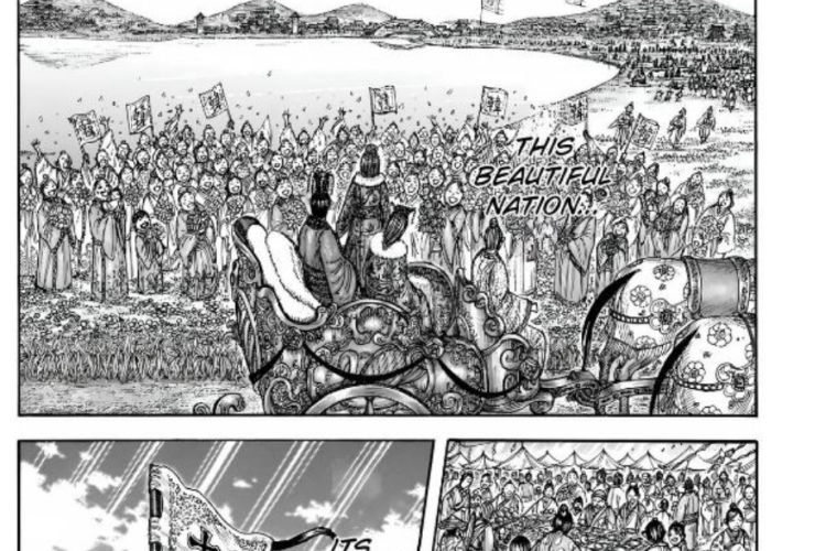 Spoilers et Lire le Kingdom Manga Chapitre 838 Scan VF, Les soldats commencent à tomber !