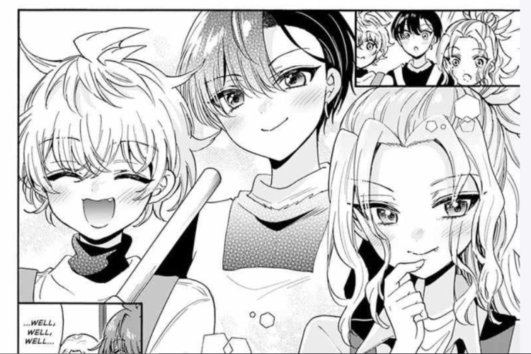 Spoiler du Mangá Mikadono Sanshimai wa Angai, Choroi Capítulo 188 PT BR, Uma convivência encantadora