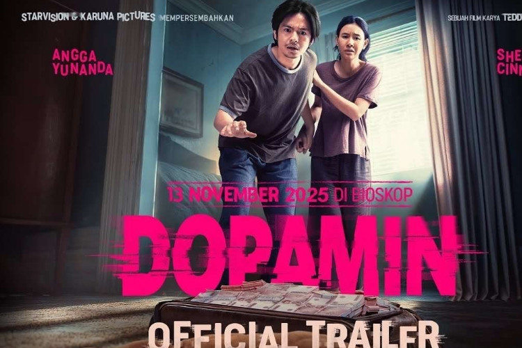 Sinopsis Film Dopamin (2025) Angga Yunanda dan Shenina Dapat Sekoper Uang Dari Orang Asing