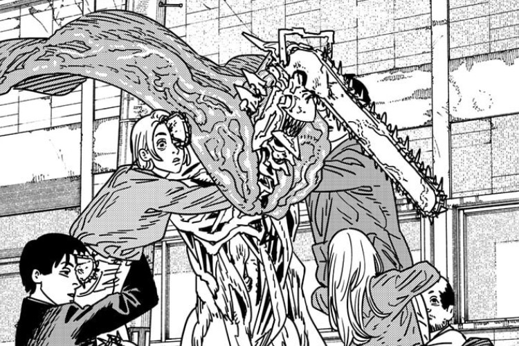 Manga Chainsaw Man Chapitre 203 VF Scan Fakesawla Peur De L'inconnu Falling Devil Et Famine Devil Fami Arrivent