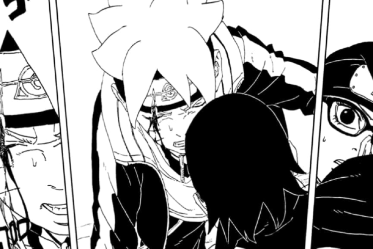 Lisez Manga  Boruto: Two Blue Vortex Chapitre 22 FR VF Scan, Les sentiments de Sarada envers Boruto