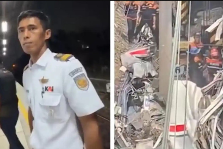 Alasan Polda Metro Jaya Tetapkan Masinis KA Anggrek Tersangka, Kasus Tabrakan Kereta Api dengan Taxi Green SM!
