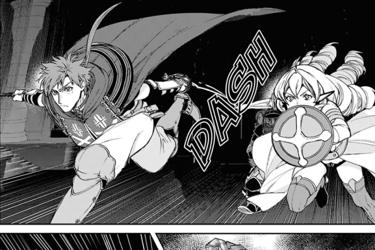 Spoilers le Manga Mushoku Tensei: Isekai Ittara Honki Dasu Chapitre 110 Scan VF, Les affrontements s'intensifient !