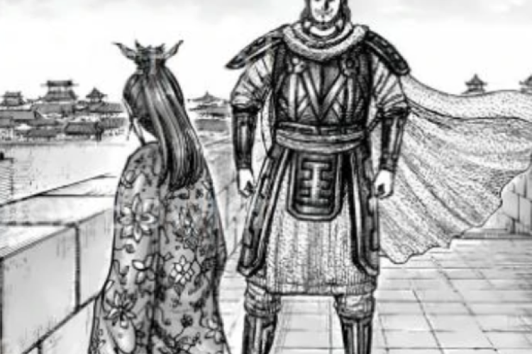 Link RAW Manga Kingdom Chapter 843 Bahasa Indonesia, Tatapan Kosong Si Tuan Putri