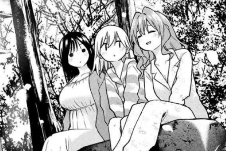 Baca Manga Amagami-san Chi no Enmusubi Chapter 185 Bahasa Indonesia, Pembicaraan Tiga Bersaudara Mengenai Lelaki yang Mereka Cintai