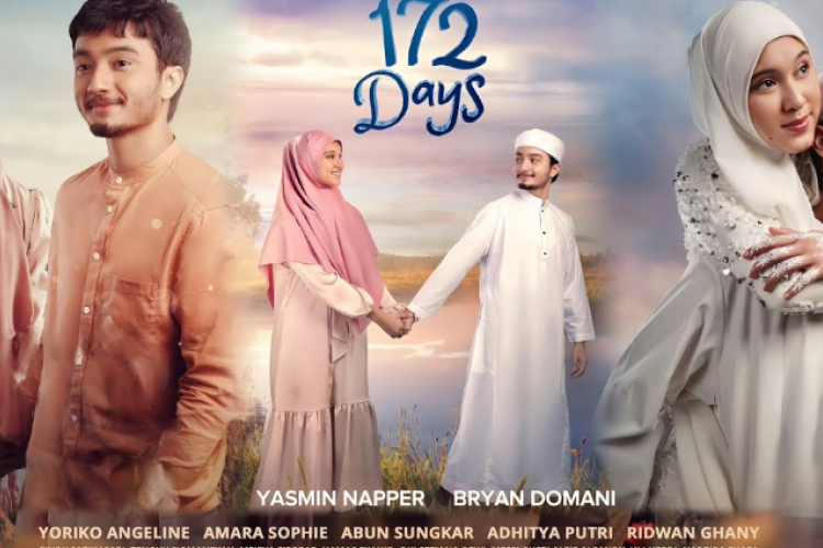 Nonton Film 172 Days (2023) Full Movie, Kisah Cinta Mendiang Ustad Amer Azzikra dan Nadzira Shafa yang Dijamin Bikin Mewek
