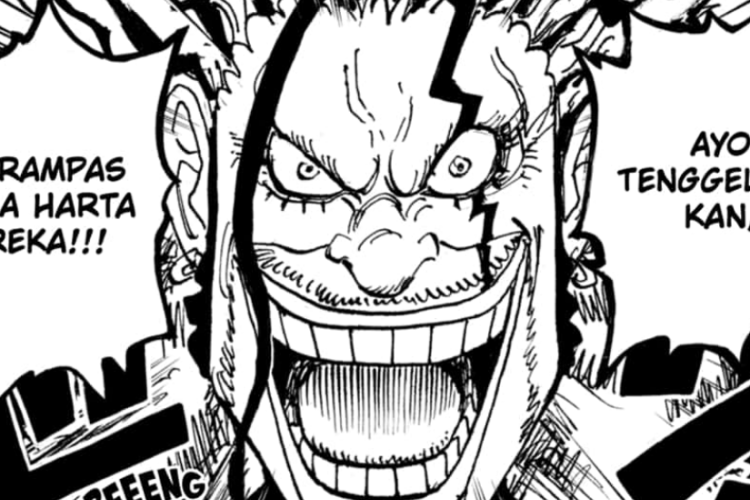 Spoiler dan Baca Manga One Piece Chapter 1159 Indonesia Scan, Sifat Kekejian Sang raja Elbaph!