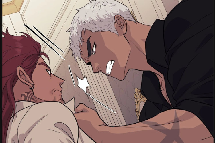 Spoilers BL Manhwa Steamy Desert Capítulo 41 PT BR, A tensão entre dois namorados