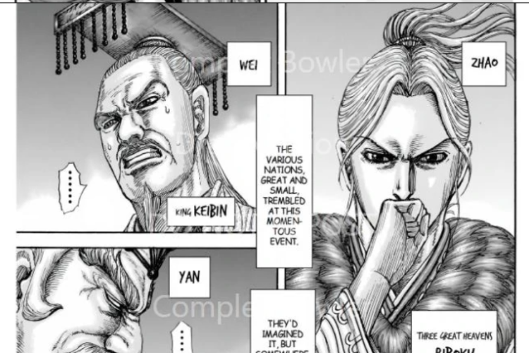 Lien Lire le Manga Kingdom Chapitre 843 Scan VF, Une action qui fait à nouveau vibrer
