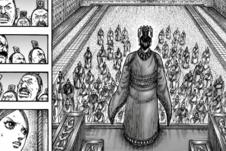 Lisez Manga Kingdom Chapitre 836 VF Scan FR, Un homme charismatique et fortuné fait son apparition au milieu d'une lutte acharnée