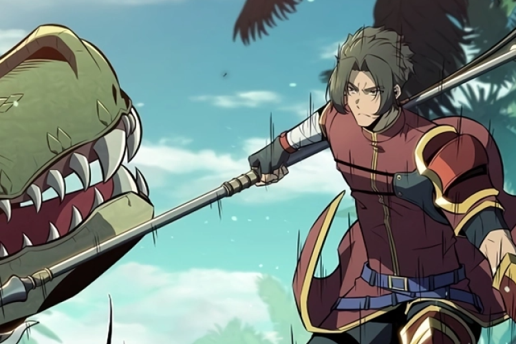 RAW Manhwa The Demon Slayer's Restaurant Chapitre 7 FR Sub et Spoilers, Il y a un dinosaure en furie