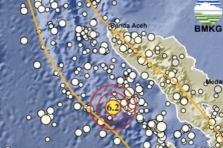 Dua Gempa M 5,9 Guncang Aceh Minggu Pagi 4 Oktober 2026, BMKG Tekankan Tidak Ada Potensi Tsunami