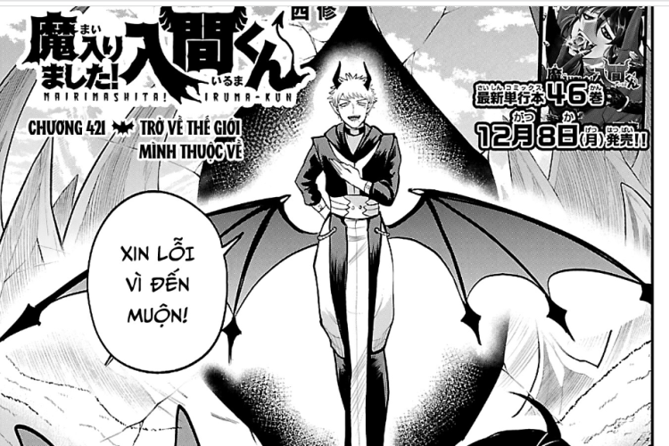 Leia o Manga Welcome to Demon School! Iruma-kun Capítulo 422 PT BR, Ação de Resistência do Inimigo