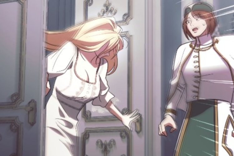 Lire Webtoon La Fausse Sainte Aimée de Tous Chapitre 19 VF Scan, Bellina s'enfuit soudainement en pleurant