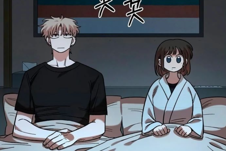 Spoiler le The Childhood Friend Complex Chapitre 61 Scan VF, La nuit torride de Haneul et Mincheol