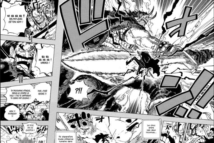 Lien RAW et Spoilers le One Piece Chapitre 1156 en Français, Les pirates Rocks approchent Hachinosu