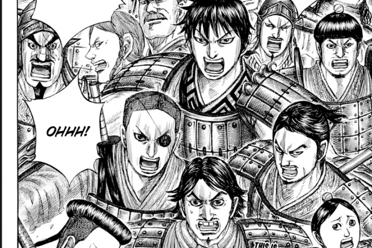 Lien Lire le Manga Kingdom Chapter 814 Scan VF, Résistance terrifiante