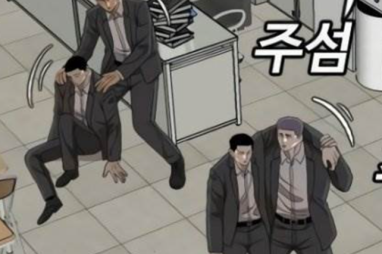 Spoiler dan Link Baca Manhwa Bad Guy (A Bad Person) Chapter 268 Bahasa Indonesia, Sekali Pukul Langsung Tumbang