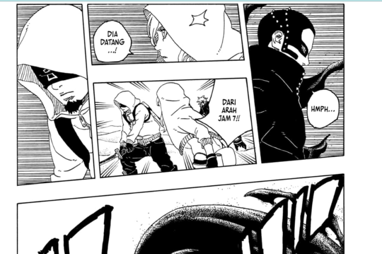 Spoilers el Manga Boruto: Two Blue Vortex Chapitre 20 en Français, Apparition de Moegi Kazamatsuri