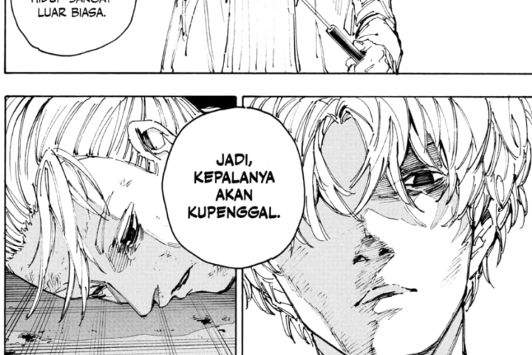Spoilers le Manga Sakamoto Days Chapitre 221 en Français, Sakamoto encerclé par la foule