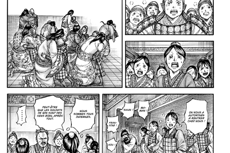 Lien Lire du Kingdom Manga Chapitre 841 Scan VF, Nouveaux membres dans la guerre de Qin